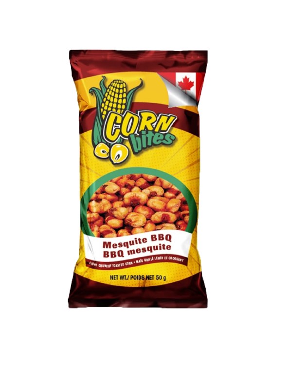 Corn Bites Mesquite BBQ 18x50g