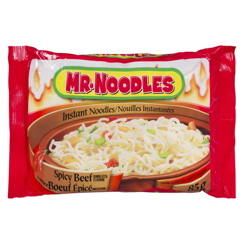 Mr. Noodles (Pkg) - Spicy Beef ea/85gr