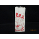 Foil BBQ Bag Plain 5.25X3.5X12 500xCS