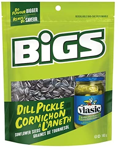 Bigs Sunflowers Seeds Dill Pickle ea/140g