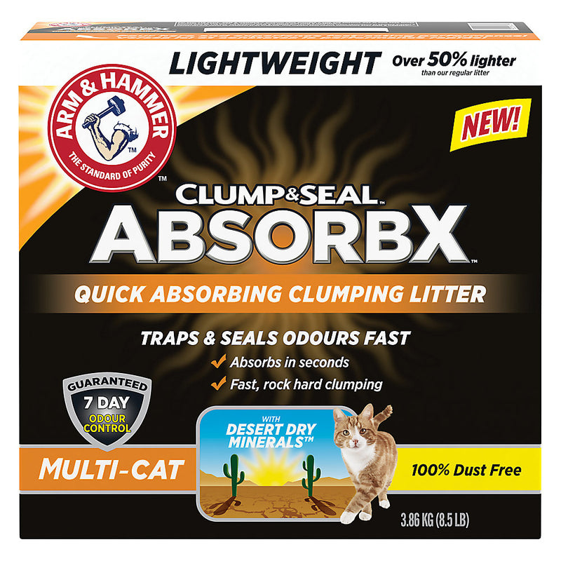 Arm & Hammer Cat Litter - Multi Cat Light Weight  ea/3.86kg