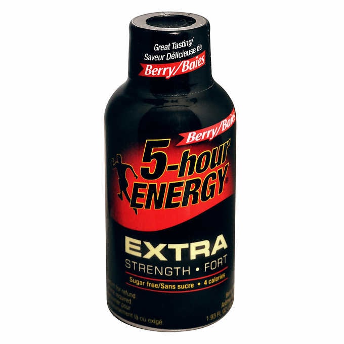 5 Hour Energy Extra Str. Berry 12x57mL