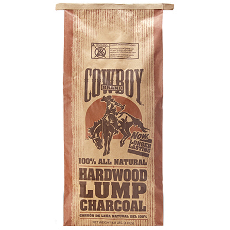 Cowboy Charcoal Hardwood Lump  ea/8.8 lb