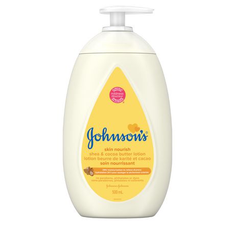 J&J Baby Lotion w/Shea Butter 3x500ml