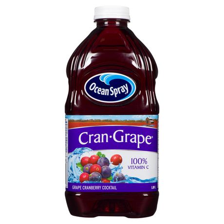 Ocean Spray Juice - Cran/Grape Cocktail ea/1.89 lt