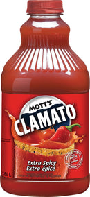 Motts Clamato Juice - Extra Spicy ea/1.89 lt