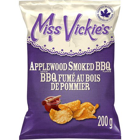 Miss Vickies Chips - Applewood Smk'd BBQ  40/cs