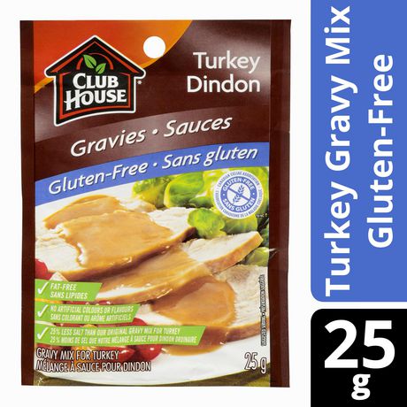 Club House Gravy Mix - Turkey G/Free ea/25gr