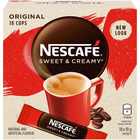 Nescafe Sweet & Creamy Original 19.5gr  ea/18pk