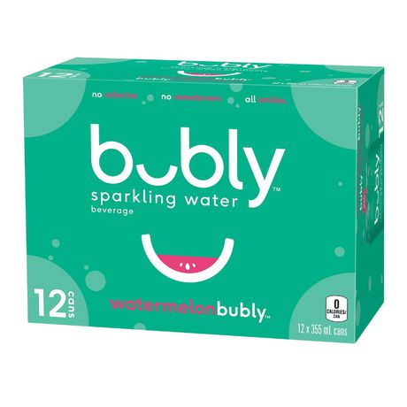 Bubly Sparkling Water - Watermelon 12x355ml