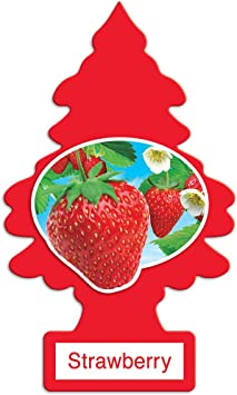 Little Tree Car Air Freshener - Strawberry 24/Disp