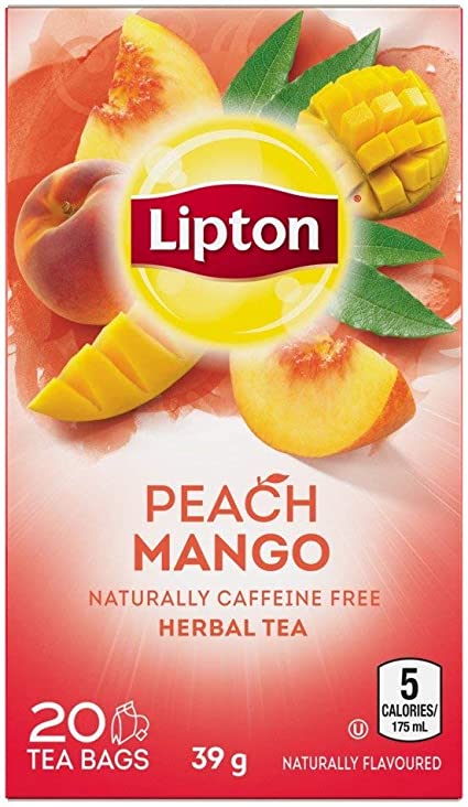 Lipton Tea - White Mango Peach 6x20's