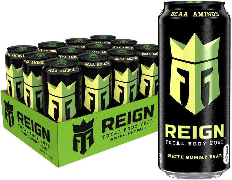 Reign Energy White Gummy Bear 12x473mL