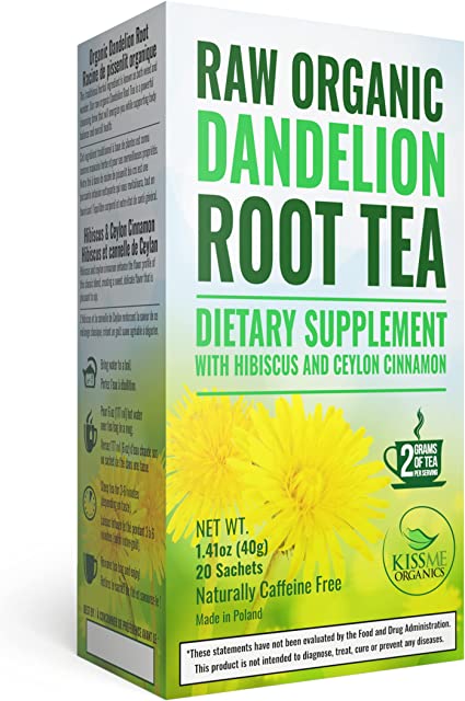 Kiss Me Dandelion Root Tea  6x20's