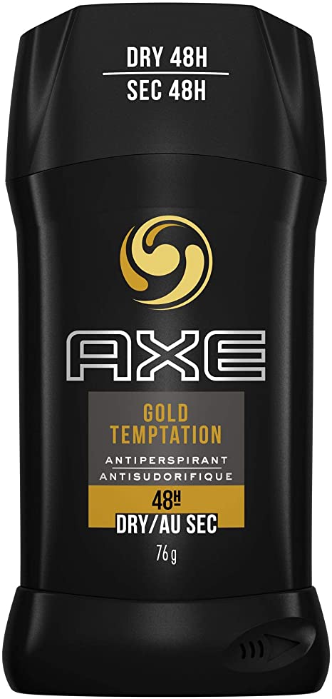 Axe Antiperspirant - Gold Temptation Inv. Solid ea/76gr