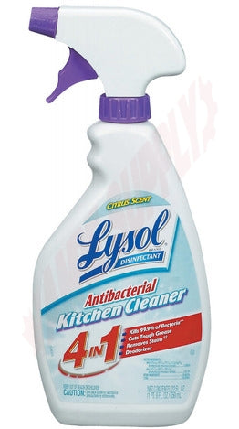 Lysol Cleaner - Kitchen Anti/Bac (Trigger)  ea/650ml