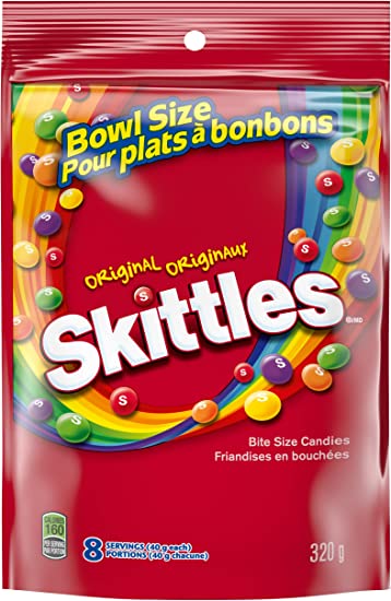 Skittles Peg Original - Standup Bag 12x320g