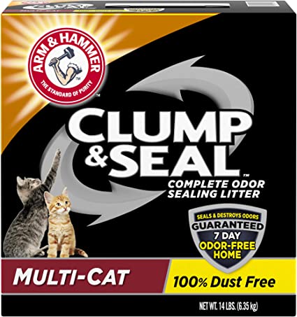 Arm & Hammer Cat Litter - Clump & Seal Multi Cat  ea/6.4kg