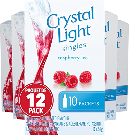 Crystal Light Ind - Raspberry Ice  12x10's