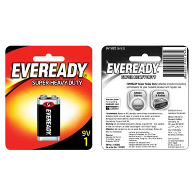 Eveready Battery (Super HD) - 9V (
