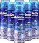 Gillette Series Shave Gel 6x198gr