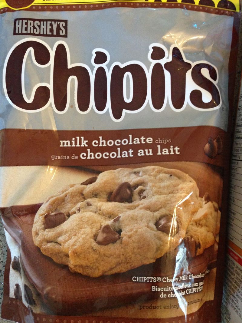 Chipits Chocolate Chips - Milk Choc. 12x835gr