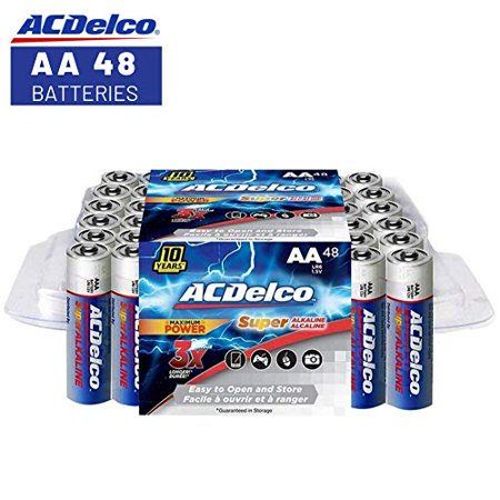 AC Delco Batteries - AA (Alkaline) 48/pkg