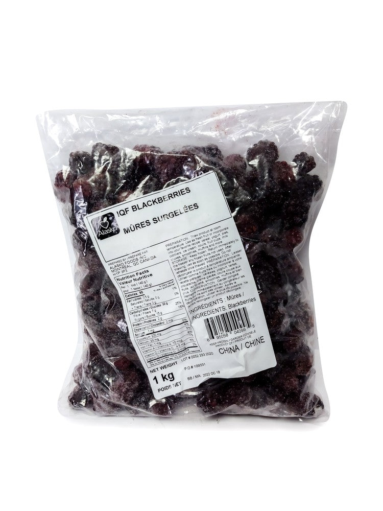 Alasko Frz. Fruit - Blackberries  5x1kg