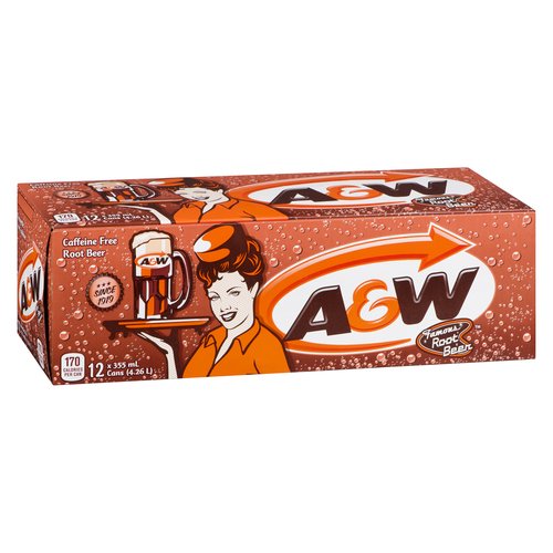 A&W Root Beer 12x355mL
