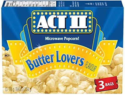 Act II Popcorn - Butter Lovers (Micro.) 12x234gr