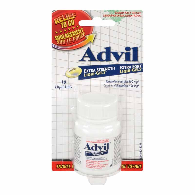Advil Liquid Ex Stg Relief To Go ea/10's