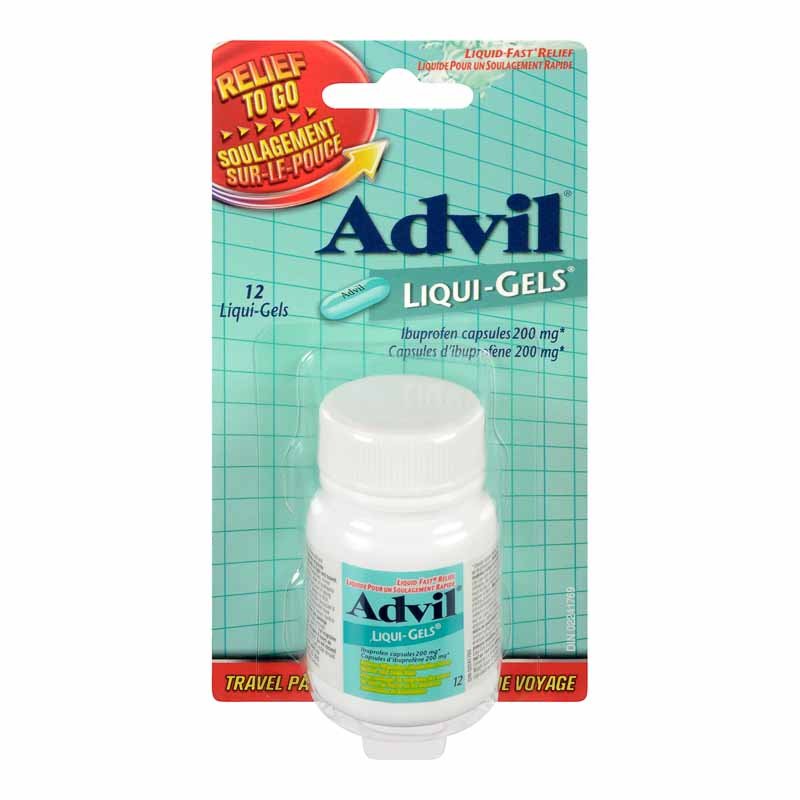 Advil Liquid Relief To Go 3x12's