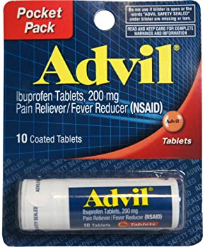 Advil Tablets Vials  ea/10pk