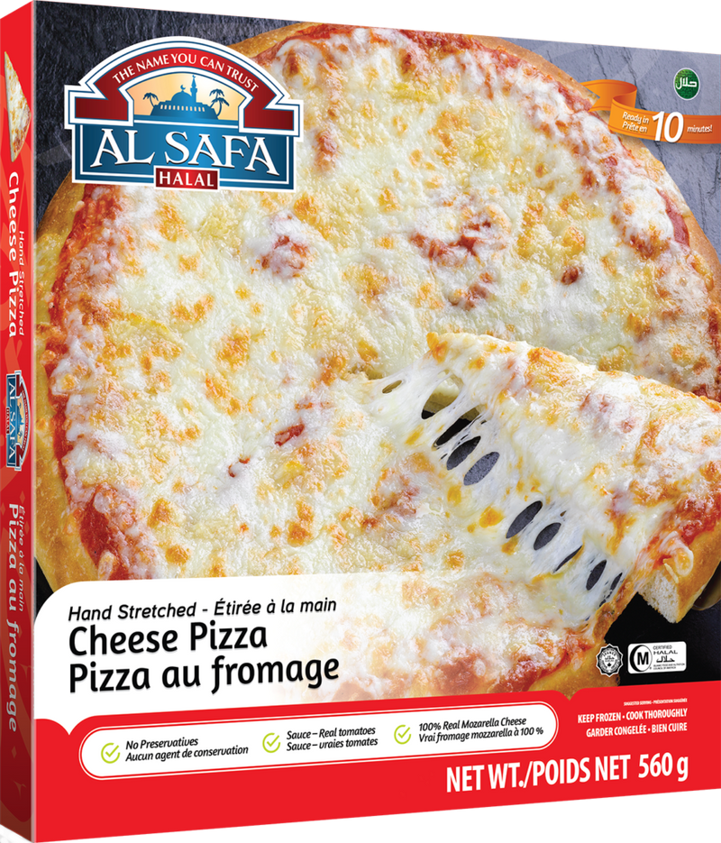 Al Safa Pizza - Cheese (Halal) 12x560gr
