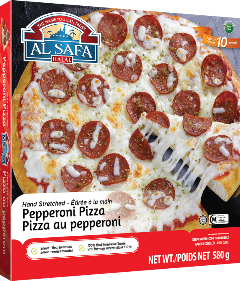 Al Safa Pizza - Pepperoni (Halal) 12x580gr