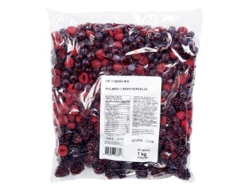 Alasko Frz. Fruit - Very Bry Blnd IQF (Blk/Rsp/Blue)  5x1kg