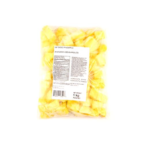 Alasko Frz. Fruit - Pineapple Chunks  ea/1kg
