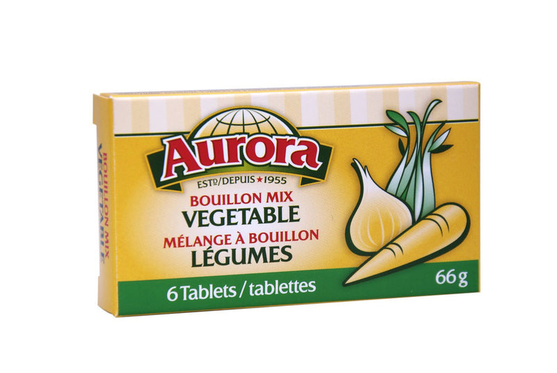 Aurora Soup Base Cubes - Vegetable 24x66gr