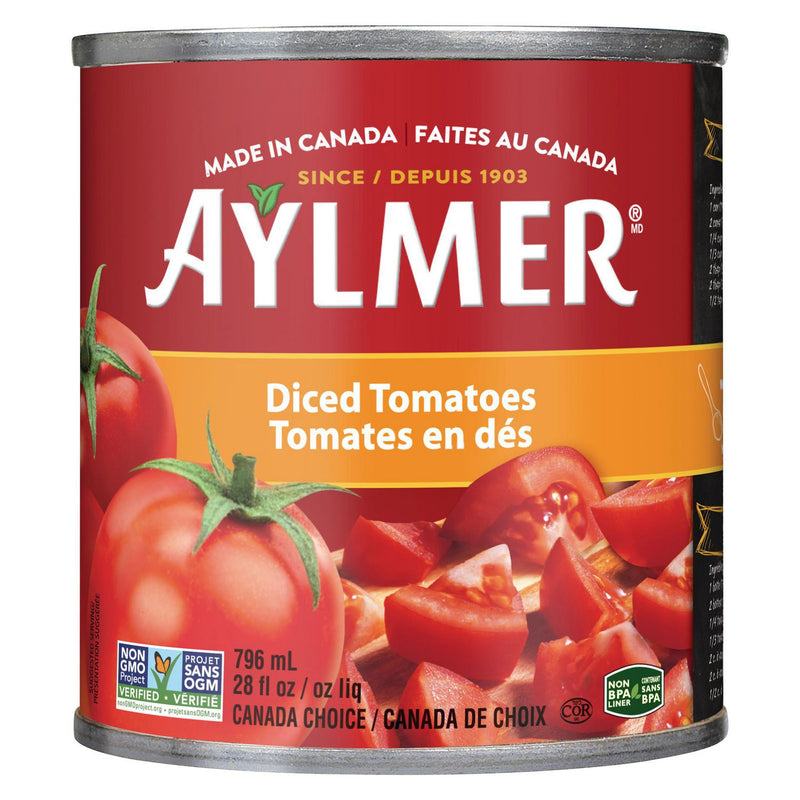 Aylmer Tomatoes - Diced 24x796ml