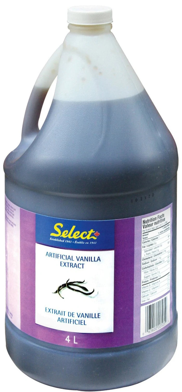 Select Vanilla Extract Artificial Dark ea/4 lt