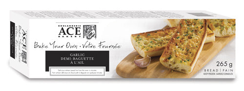 Ace BYO Demi Baguette Garlic  20x265gr