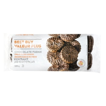 Best Buy Cookies - Choc Fudge Creme 12x600gr