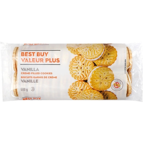 Best Buy Cookies - Vanilla Creme ea/600gr