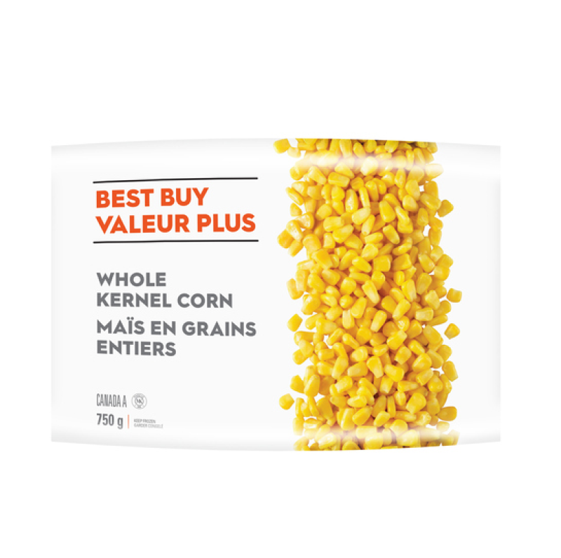 Best Buy Frz. Veg. - Corn Whole Kernel 15x750gr