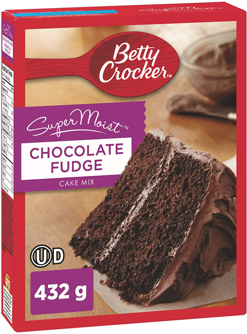 Betty Crocker Cake Mix Super Moist- Choc. Fudge 12x375gr