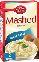Betty Crocker Potatoes - Mashed Butter Herb 12x215gr