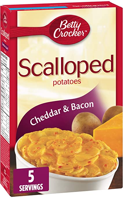 Betty Crocker Potatoes - Scalloped Ched/Bac 12x148gr