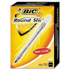Bic Pens - Round Stick Black 60/bx