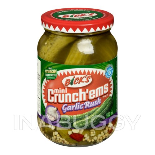 Bicks Mini Snack Ems Garlic  12x500ml