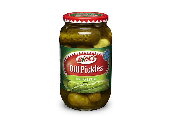 Bicks Pickles - Dill (No Garlic) 12x1 lt